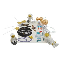 Space Cake Topper Set Iconic Cake Art