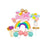 Unicorn Rainbow Cake Topper Set Iconic Cake Art