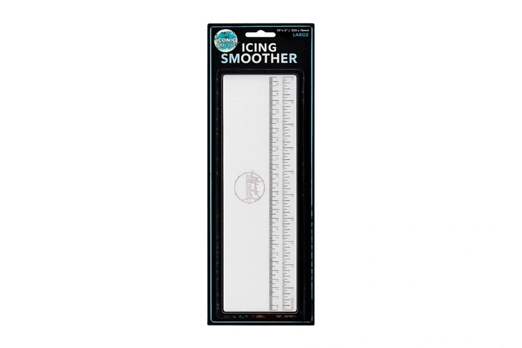 12 inch Iconic Stainless Steel Icing Scaper - Iconic Cake Art