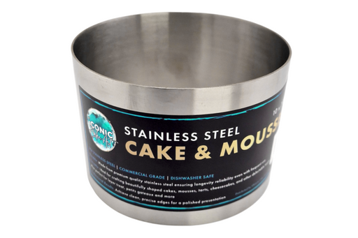 4 Inch Round Mousse Ring Iconic Cake Art