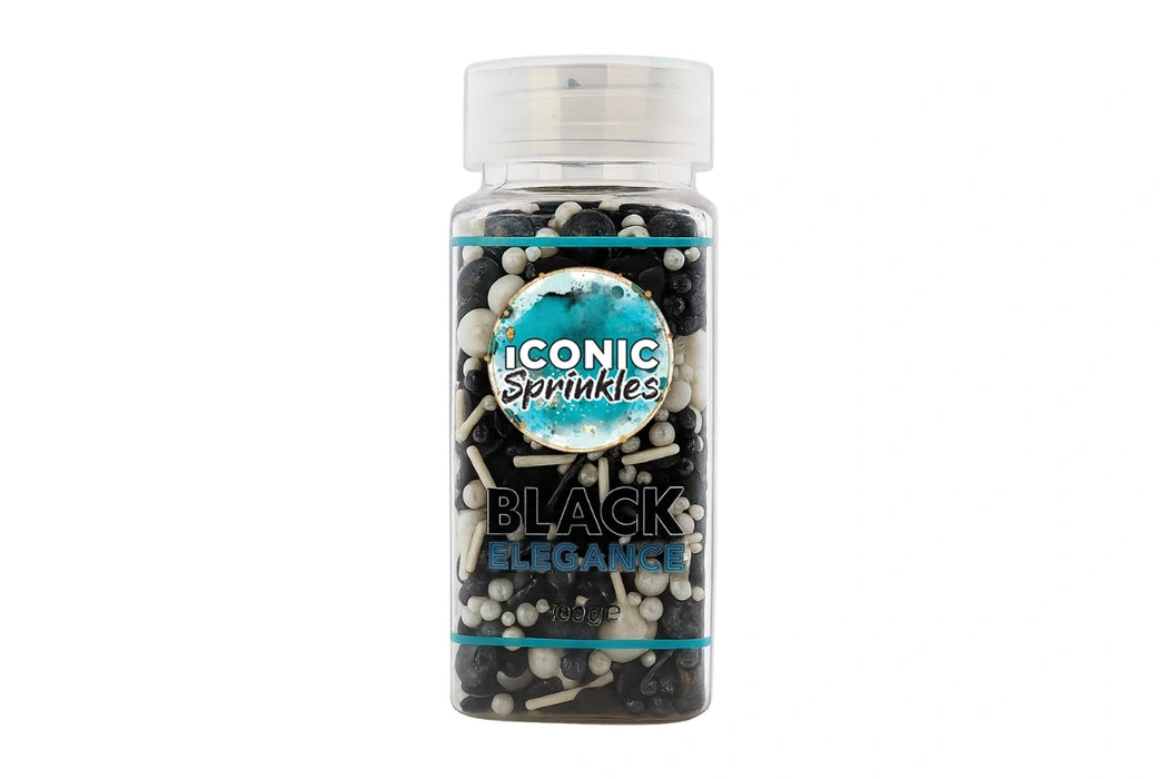 30g Black Elegance Iconic Sprinkles