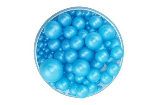 100g Shiny Blue Pearls Iconic Cake art