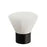 Global Colours Springback Kabuki Medium Brush with soft white bristles and a black base