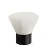 Global Colours Springback Kabuki Medium Brush with soft white bristles and a black base