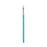 Global Colours Full Petal Bloom Springback Brush with a turquoise handle and white angled bristles
