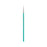 Global Colours Springback Round Brush number 2 with a fine white tip and turquoise handle