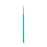Global Colours Springback Round Brush number 4 with a fine white tip and turquoise handle