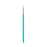 Global Colours Springback Round Brush number 5 with a fine white tip and turquoise handle
