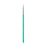 Global Colours Springback Round Brush number 6 with a fine white tip and turquoise handle