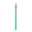 Global Colours Springback Rake Brush Medium with separated white bristles and a turquoise handle