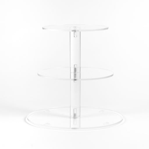 3 Tier Round Acrylic Cake Stand