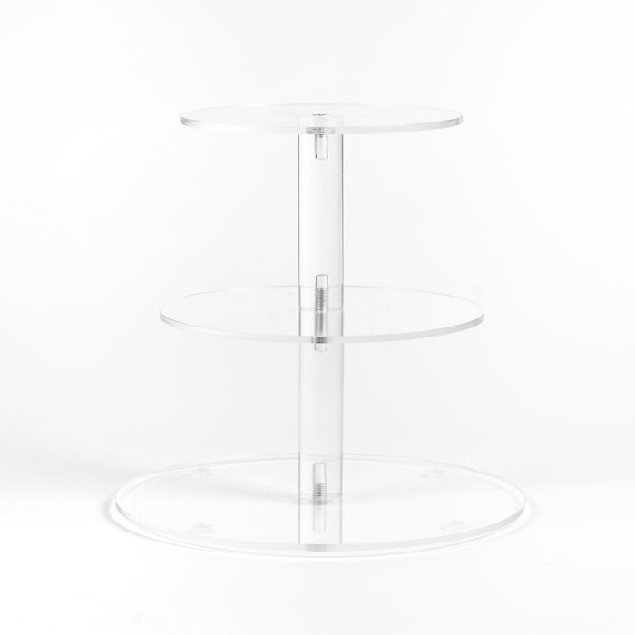 3 Tier Round Acrylic Cake Stand