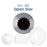 Loyal No.8B Open Star Stainless Steel Piping Tip