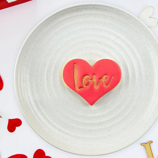 Love Cookie Cutter Embosser