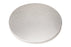 Silver 10'' Round Drum MDF Cake Board