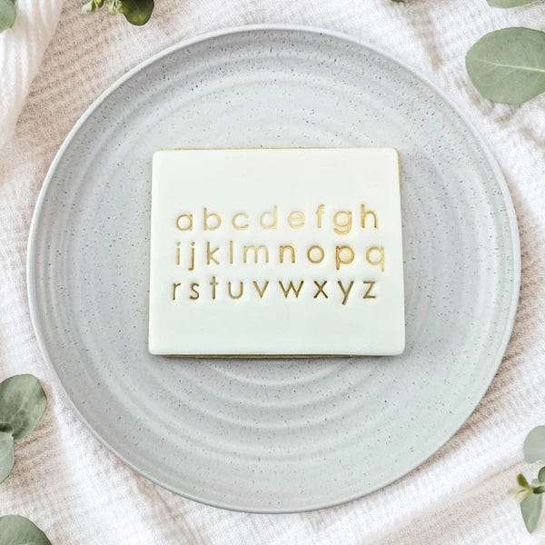 Modern Letter Stamp Embosser Set