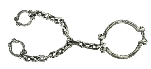 Prison Shackles 100cm (Neck Shackle with Hand Cuffs)