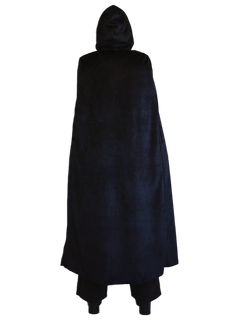 Velvet Cape with Hood - Green