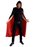 Velvet Cape with Hood - Black with Red Lining