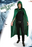 Velvet Cape with Hood - Green