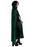Velvet Cape with Hood - Green