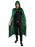 Velvet Cape with Hood - Green