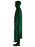Velvet Cape with Hood - Green