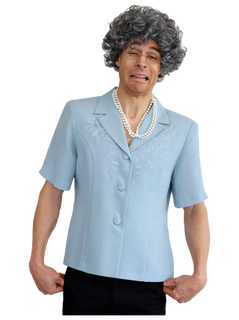 Grandma Curly Wig