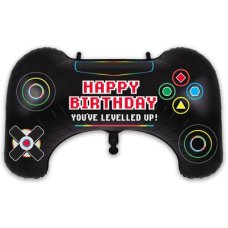 Happy Birthday Game Controller 78cm Super Shape Foil Balloon