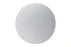 14 inch round silver cardboard cake board with a smooth silver finish