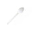 Reusable Heavy Duty Spoon White 20 Pack