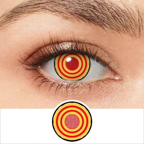 Makima Yellow & Orange Contact Lenses