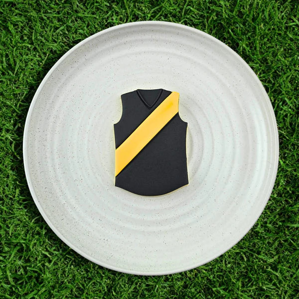 AFL Essendon Bombers Richmond Tigers Football Team Guernsey Cutter & Embosser Set