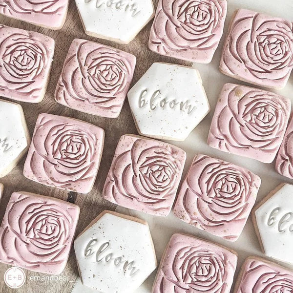 Rose Bloom Flower Embosser