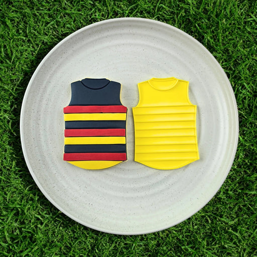 AFL Adelaide Crows Football Team Guernsey Cutter & Embosser Set