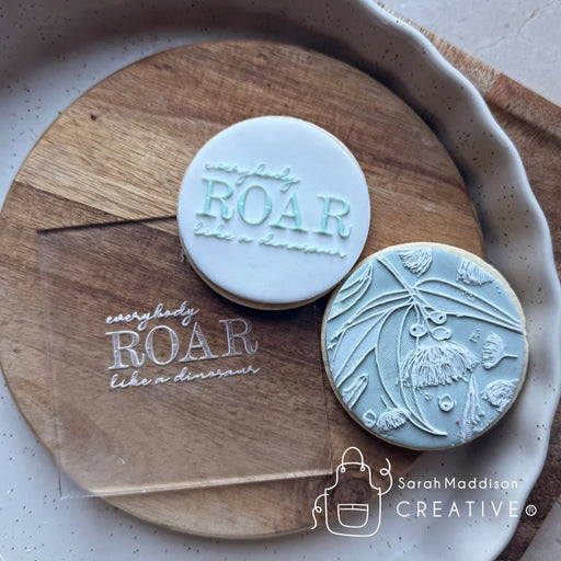 Everybody Roar Like A Dinosaur Debosser (Sarah Maddison Creative)