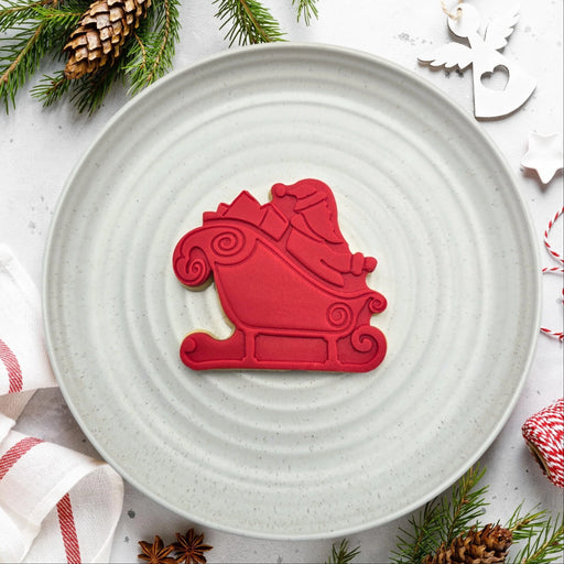 Santa Sleigh Cutter and 3D Embosser