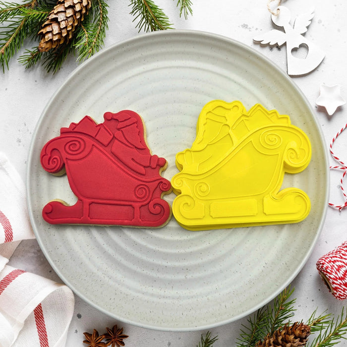 Santa Sleigh Cutter and 3D Embosser