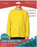 Children's Yellow Long Sleeve Top - Medium (7-9 Years)