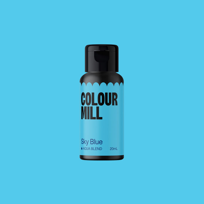 Best Before Sale Colour Mill Aqua Sky Blue (20ml)