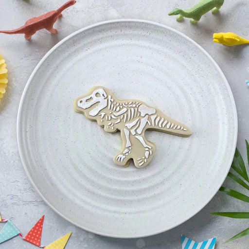 Cutter & 3D Embosser Set - T-Rex Fossil Bones