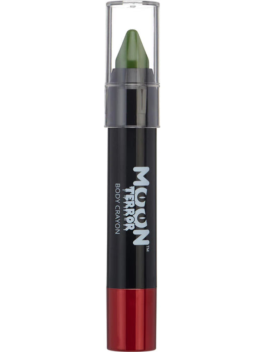 Moon Terror Halloween Green Body Crayons