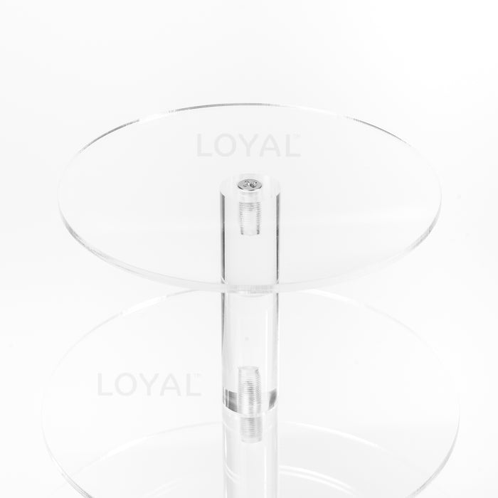 3 Tier Round Acrylic Cake Stand