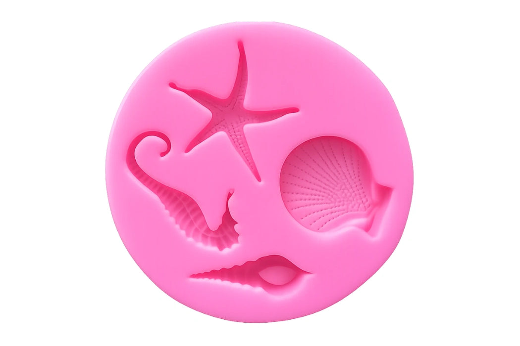 Silicone Mould Sea Life & Sea Shell