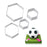 Soccer Ball Cutter Set - Pentagon and Hexagon