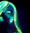 Glow In The Dark Aqua Makeup Tube 30ml