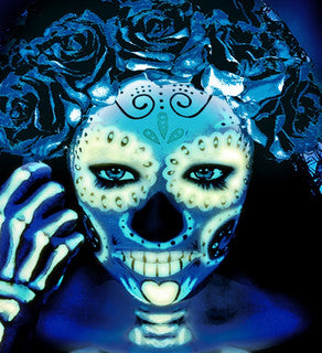 Glow In The Dark Aqua Makeup Tube 30ml