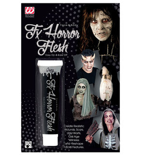 Grey Horror Flesh Makeup