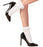 White Socks with Ruffle Lace Trim 70 Den