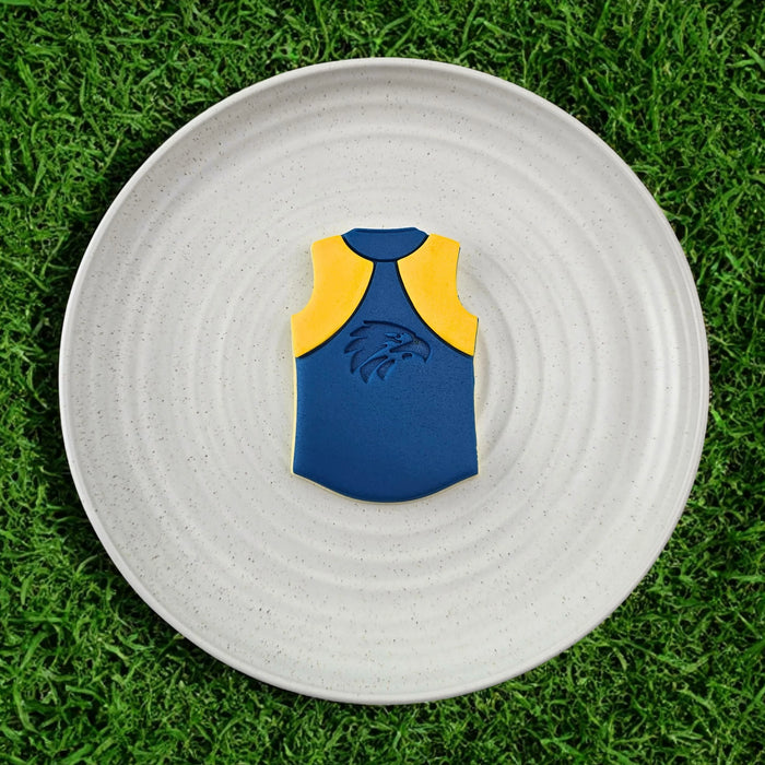AFL West Coast Eagles Football Team Guernsey Cutter & Embosser Set